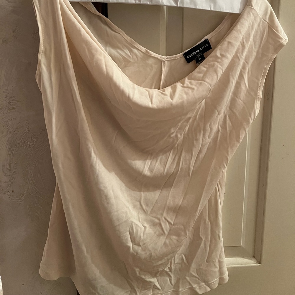 Daniela Corte cowl neck top